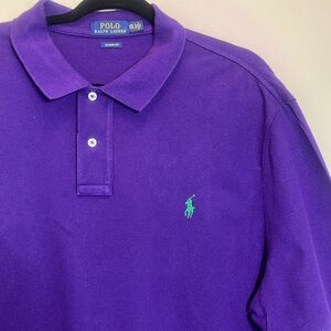Polo by Ralph Lauren Purple Shirt with Green Pony